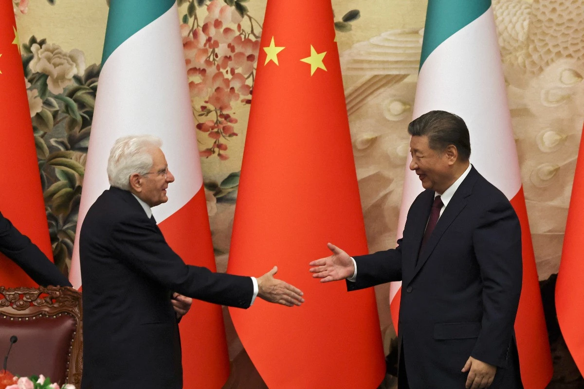 The Italian President offered a peace gesture in Beijing<br>