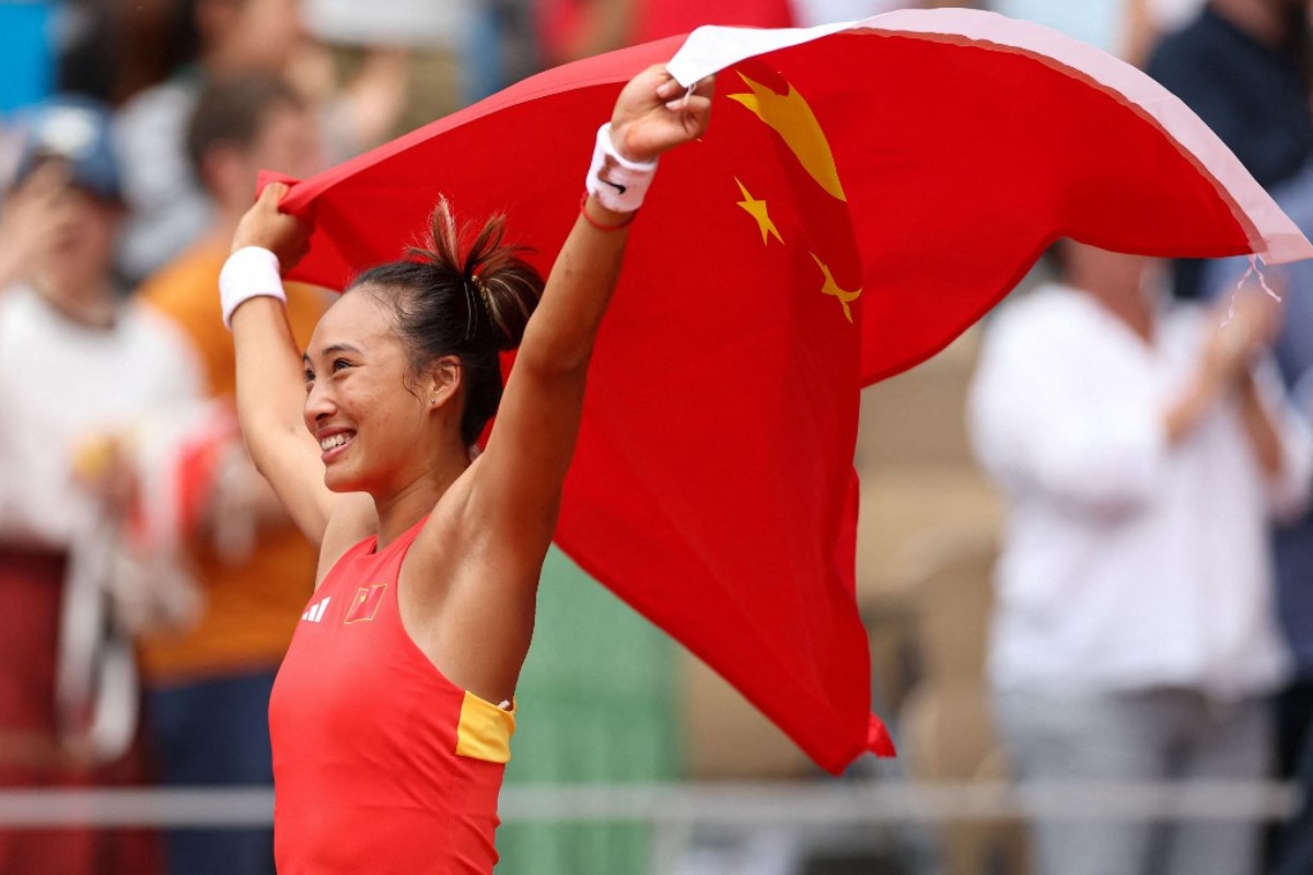 Zheng Qinwen wins China’s first Olympic tennis singles gold