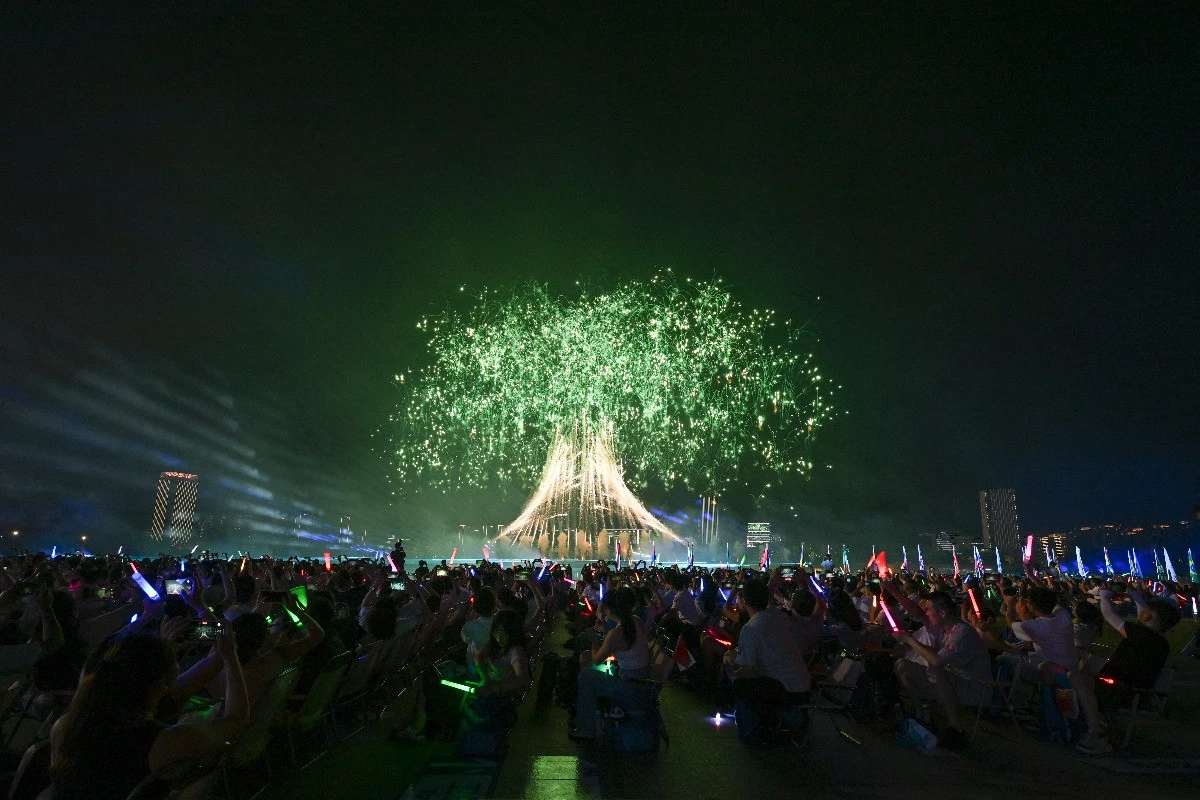 The World Games kicked off with a spectacular and unusual opening ceremony in Chengdu