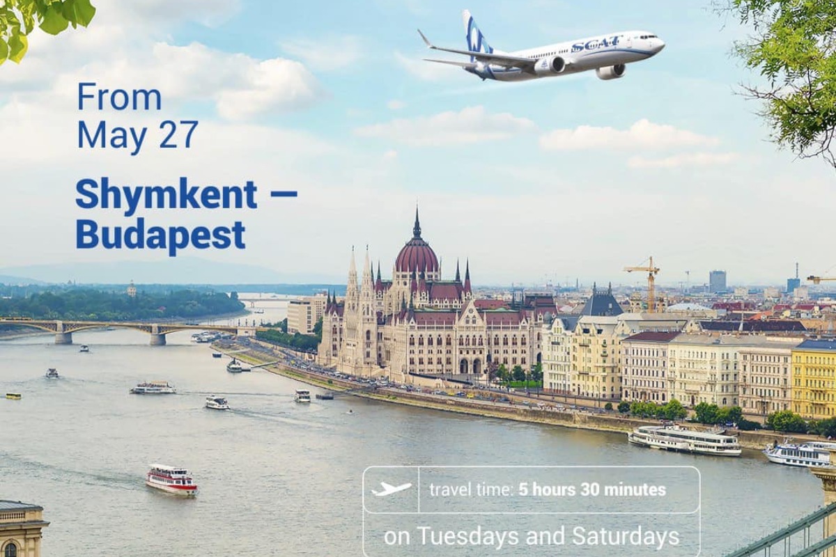 New direct flight between Kazakhstan and Hungary