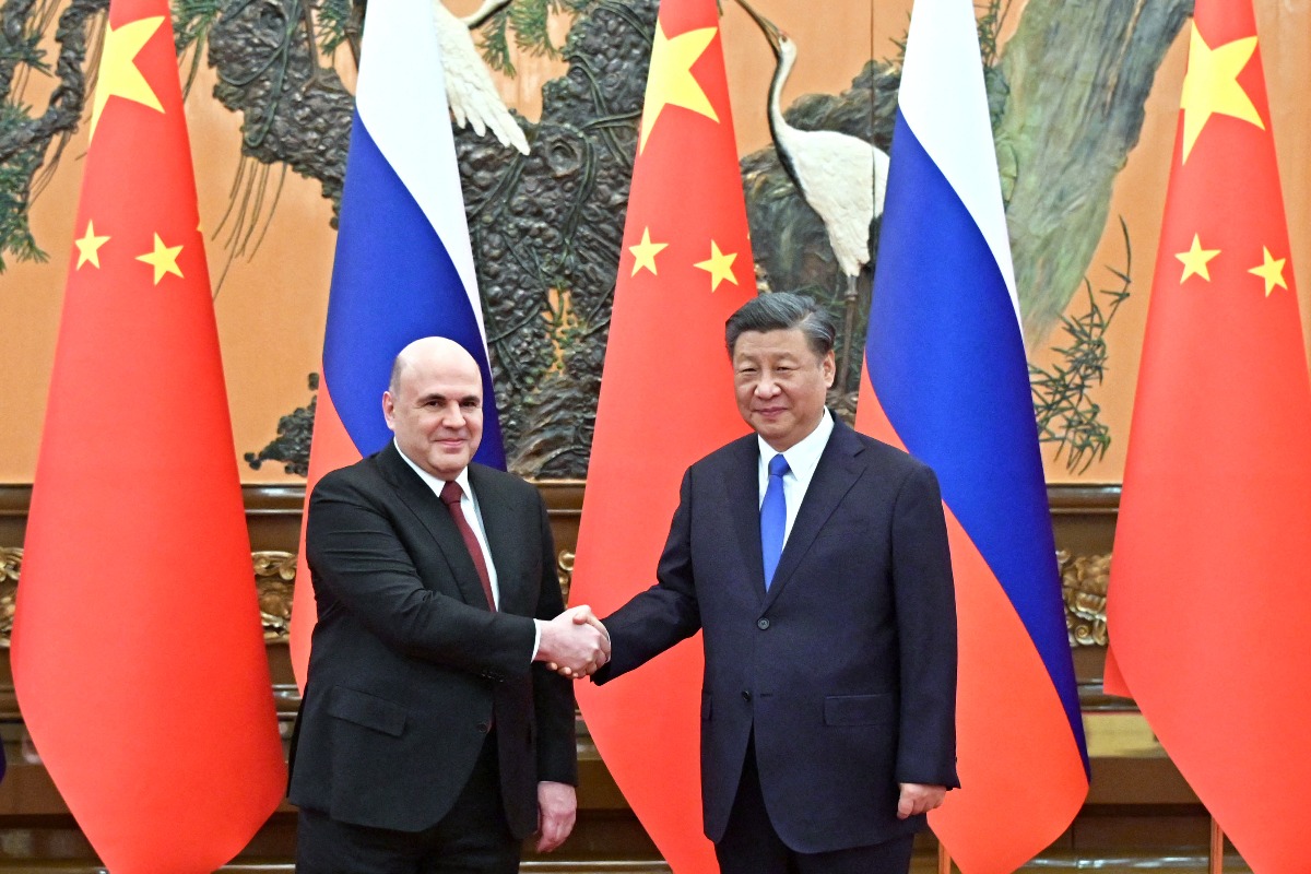 Russian PM Mishustin visits China