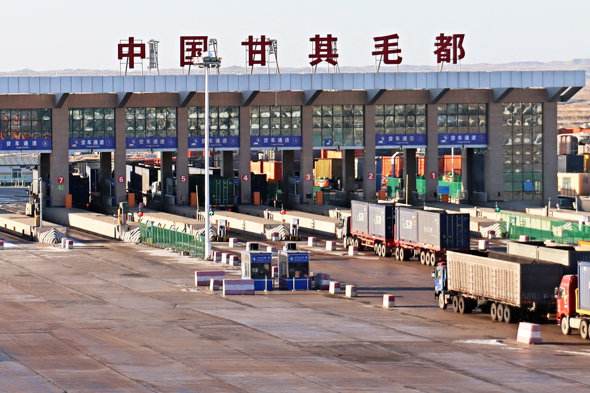 China-Mongolia trade booms
