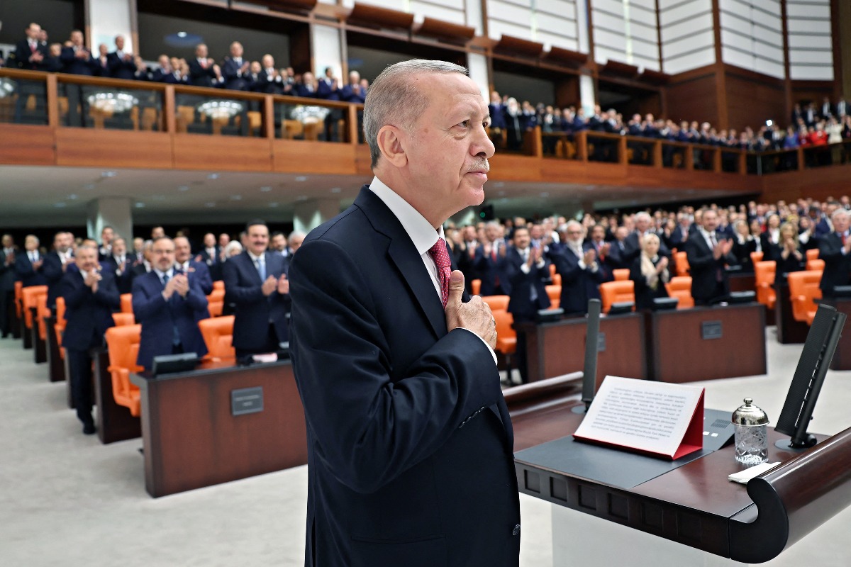 Türkiye's President Recep Tayyip Erdogan sworn in 