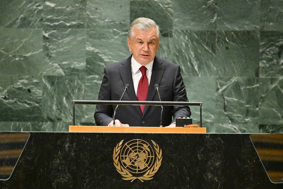 Uzbekistan president calls for cooperation to help resolve global conflicts at UN 