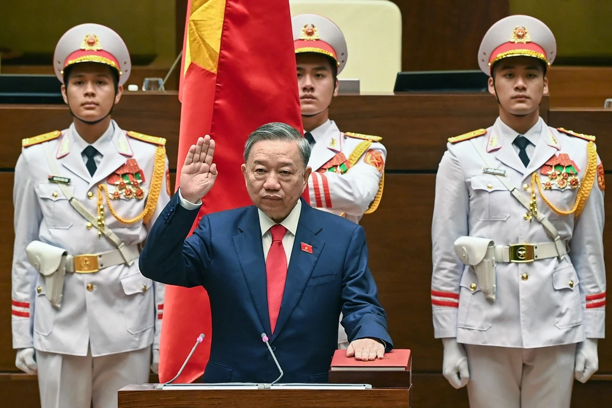New Vietnamese President To Lam pledges dedication to duty