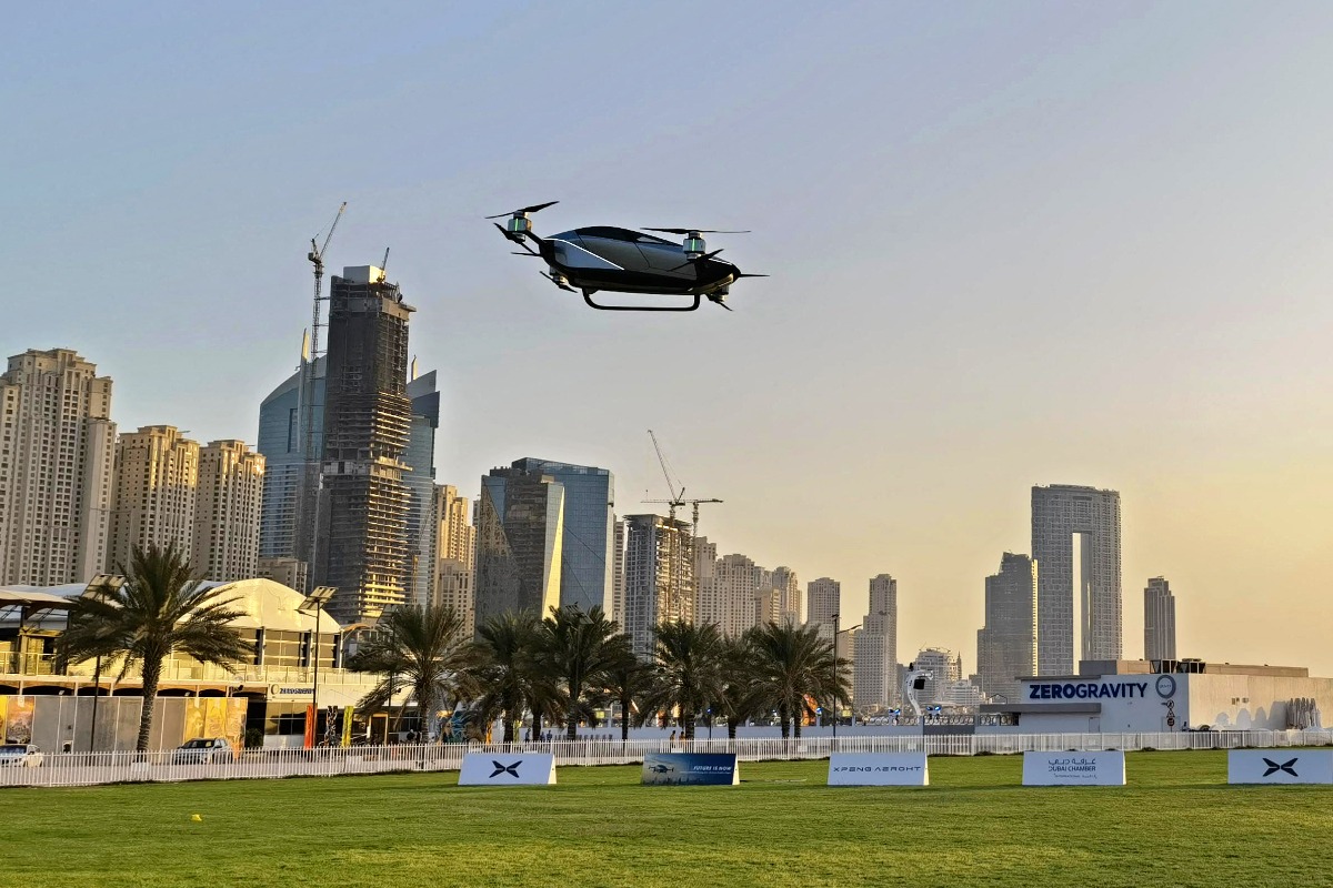 In three years there will be flying cabs in the skies of Dubai