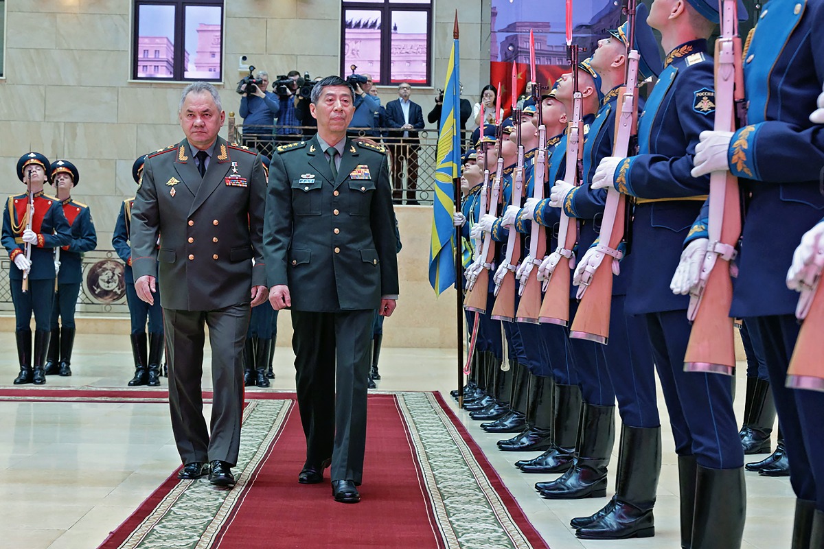 Russian and Chinese defence ministers to meet in Delhi
