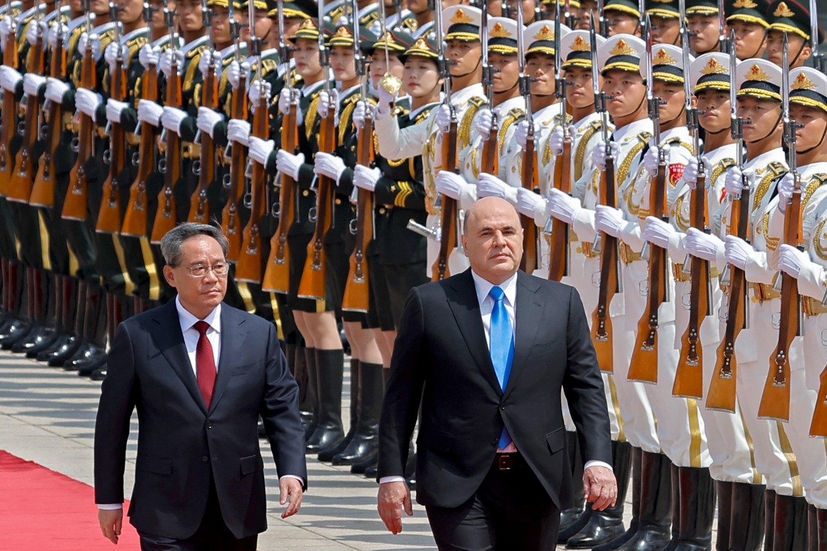 Russian PM Mishustin visits China