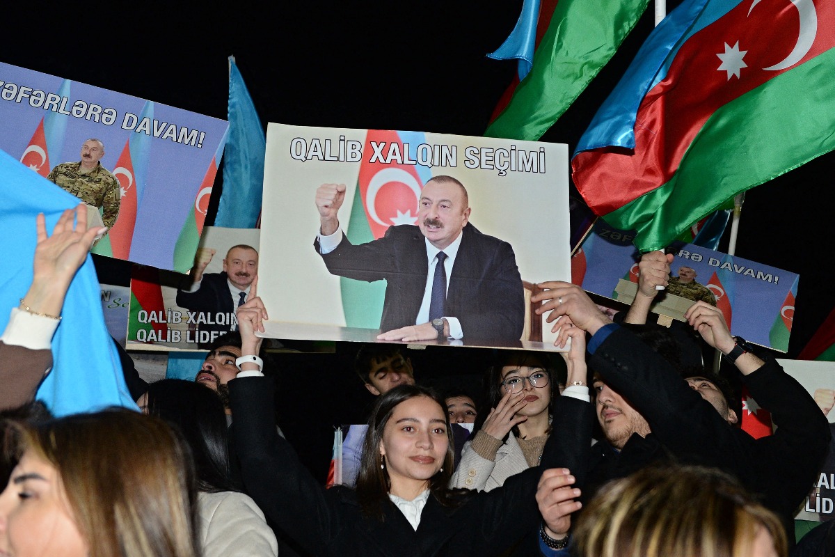 Azerbaijani President Aliyev reelected in landslide