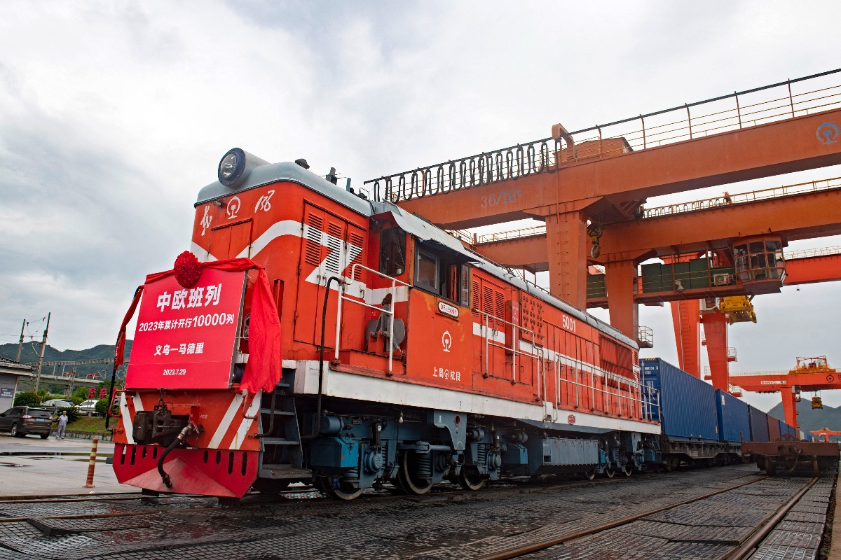 China-Europe freight trains serve 25 European countries