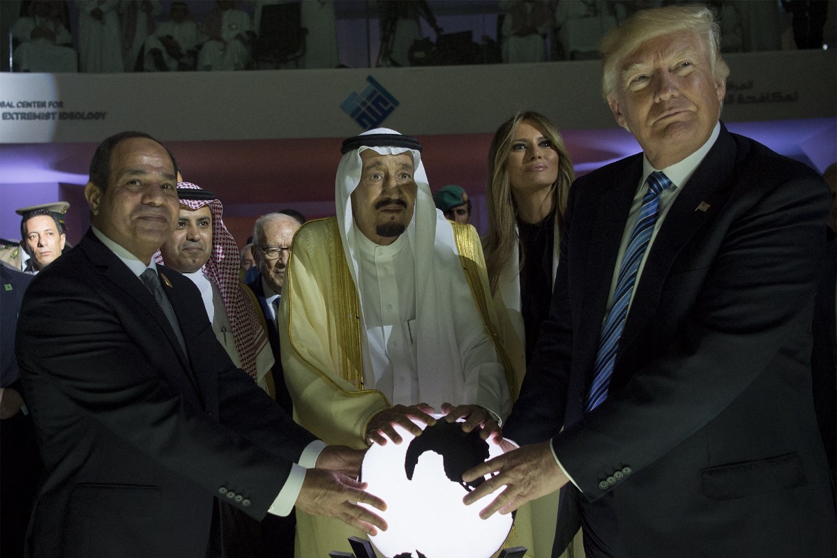 Trump begins 'historic return' tour to the Middle East