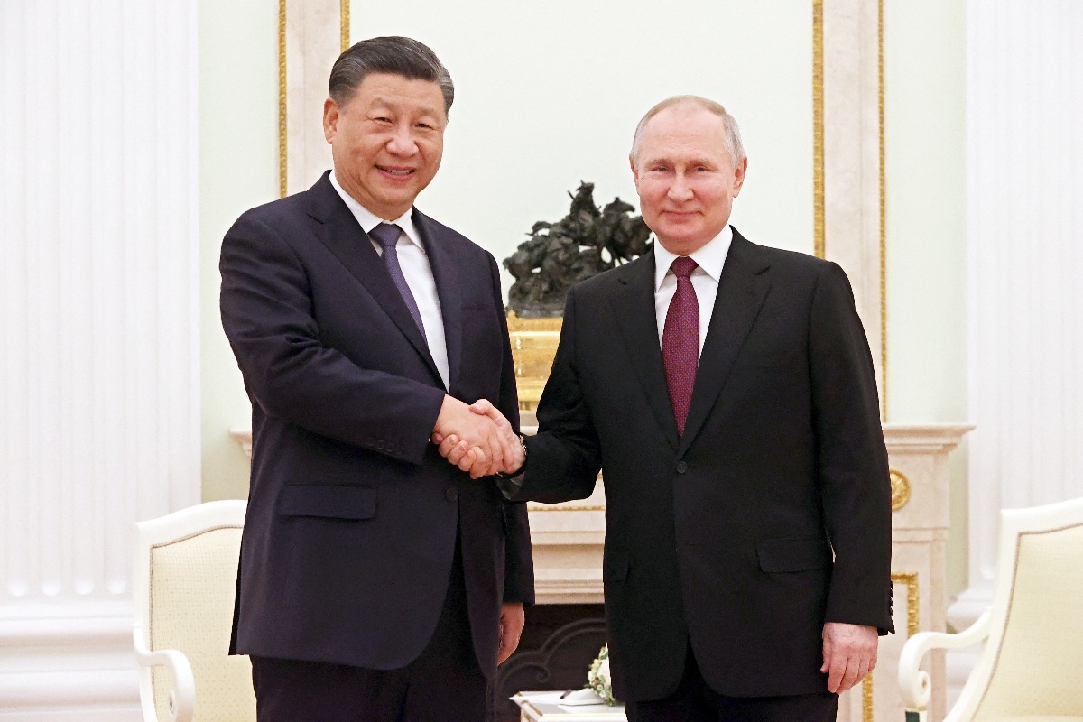 Xi Jinping holds talks with Putin in Moscow