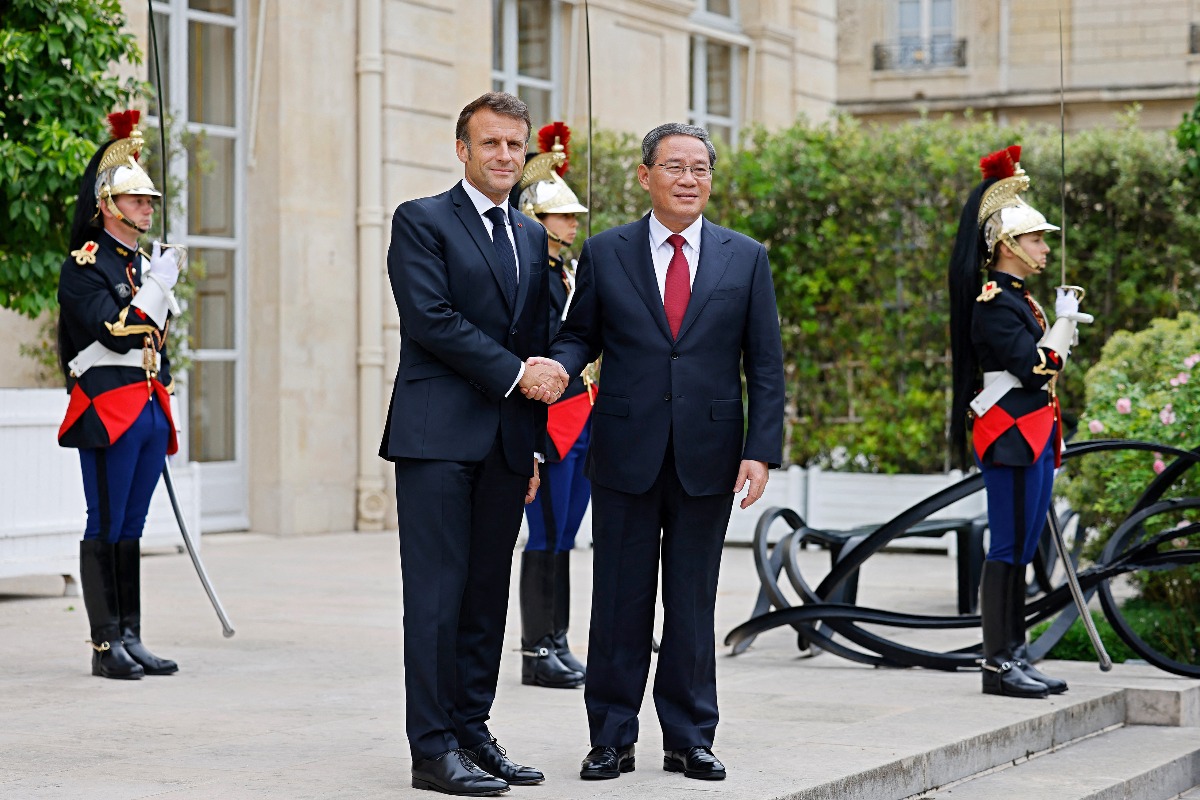 Li Qiang: China-France ties have global significance