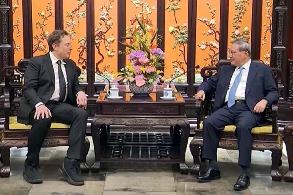 Chinese Premier meets Elon Musk in Beijing