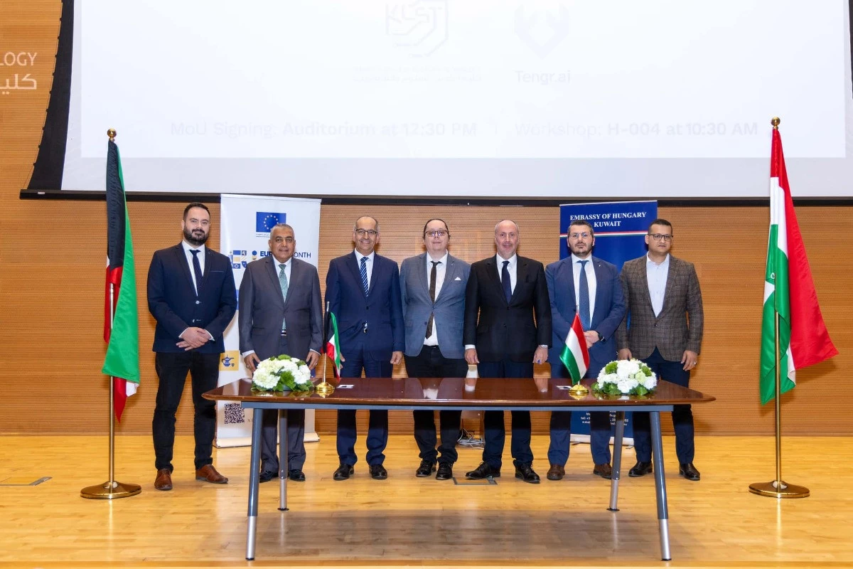 Kuwait College of Science and Technology partners with Hungarian AI company Tengrai<br>