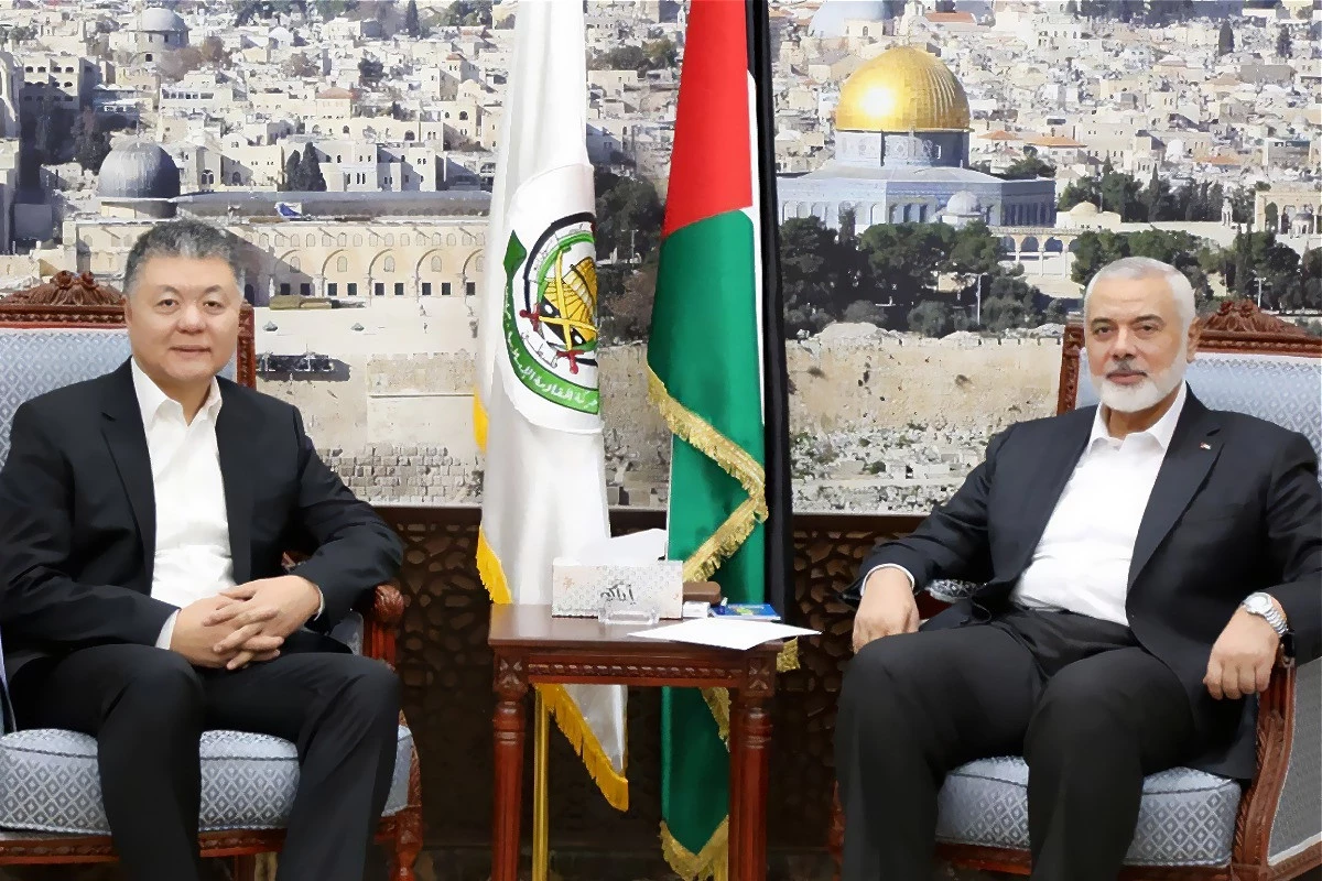 Chinese envoy meets Hamas political leader to discuss Gaza conflict